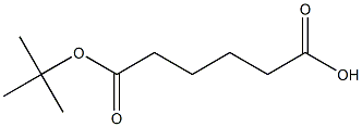 Mono-tert-butyl adipate Structure