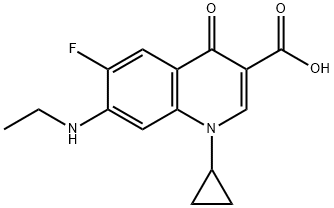 Ciprofloxacin Impurity 9 구조식 이미지