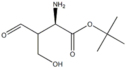 Boc-(R)-3-amino-2-(hydroxymethyl)propanal Structure