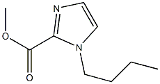 methyl 1-butyl-1H-imidazole-2-carboxylate Structure