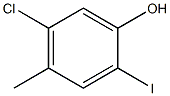 5-Chloro-2-iodo-4-methyl-phenol Structure