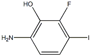 6-Amino-2-fluoro-3-iodophenol Structure