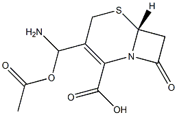 Aminocephalosporanic acid Structure