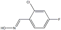 CHLORO-4-FLUOROBENZALDOXIME Structure