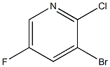 2-CHLORO-3-BROMO-5- FLUOROYPYRIDINE 구조식 이미지