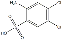 2-AMINO-4,5-DICHLORO-BENZENESULFONIC ACID Structure