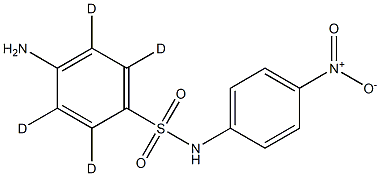 4-amino-N-(4-nitrophenyl)benzenesulfonamide D4 Structure