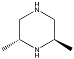 Trans 2,6-dimethylpiperazine 구조식 이미지