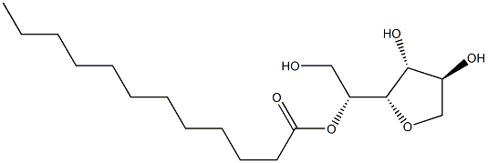 Sorbitan monolaurate Structure