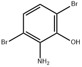 2-amino-3,6-dibromophenol Structure