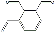 Benzene trisaldehyde 구조식 이미지
