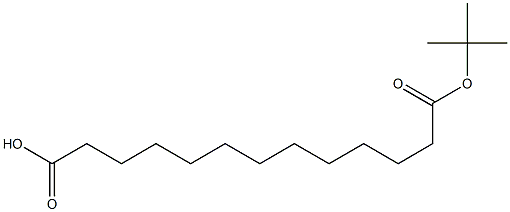 Tridecanedioic Acid mono-t-butyl ester Structure