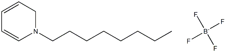 1-octylpyridine tetrafluoroborate Structure