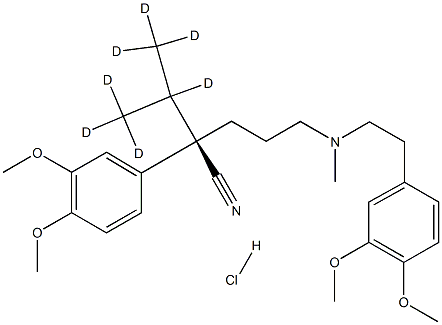 R-Verapamil-D7 HCL Structure