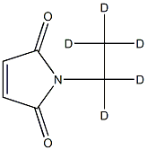 N-ethyl-D5-maleimide 구조식 이미지