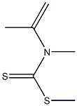 Dimethyl 1-methylvinyldithiocarbamic acid standard 구조식 이미지