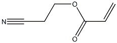 2-CYANOETHYL ACRYLATE (STABILIZED WITH MEHQ) 2-cyanoethyl acrylate (with stabilizer MEHQ) Structure