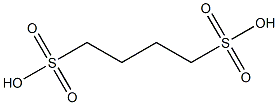 1,4-butanedisulfonic acid 구조식 이미지