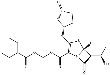 Sulopenem etzadroxil 구조식 이미지