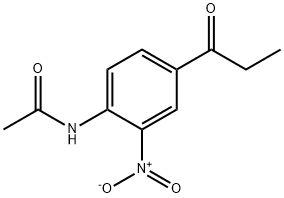 Acetamide, N-[2-nitro-4-(1-oxopropyl)phenyl]- Structure