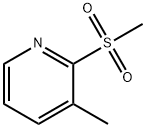 2-MESYL-3-PICOLINE Structure
