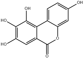 3,8,9,10-tetrahydroxy urolithin Structure