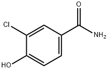 Benzamide,  3-chloro-4-hydroxy- Structure