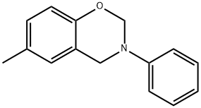 2H-1,3-Benzoxazine, 3,4-dihydro-6-methyl-3-phenyl- Structure
