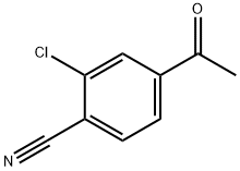 4-Acetyl-2-chlorobenzonitrile 구조식 이미지