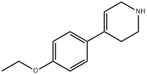 Pyridine, 4-(4-ethoxyphenyl)-1,2,3,6-tetrahydro- Structure