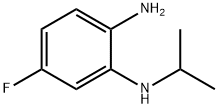 5-fluoro-1-N-(propan-2-yl)benzene-1,2-diamine Structure