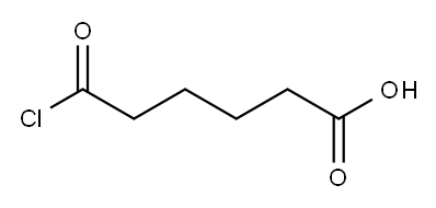 Hexanoic acid, 6-chloro-6-oxo- Structure