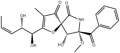 14-Norpseurotin A 구조식 이미지