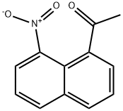 Ethanone, 1-(8-nitro-1-naphthalenyl)- Structure