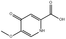2-Pyridinecarboxylic acid, 1,4-dihydro-5-methoxy-4-oxo- Structure