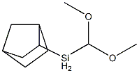 2-(diMethoxyMethylsilyl)-bicyclo[2,2,1]heptanes Structure