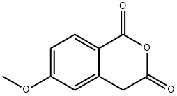 1H-2-Benzopyran-1,3(4H)-dione, 6-methoxy- Structure