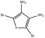 3,4-Thiophenediamine, 2,5-dibromo- Structure