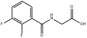 Glycine, N-(2,3-difluorobenzoyl)- Structure