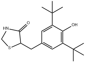 Tazofelone, LY-213829 Structure