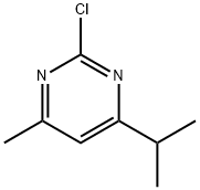 2-chloro-4-isopropyl-6-methylpyrimidine Structure