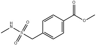 Methyl 4-[(methylsulfamoyl)methyl]benzoate 구조식 이미지