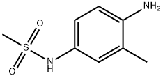 N-(4-amino-3-methylphenyl)methanesulfonamide(SALTDATA: FREE) Structure