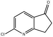 2-Chloro-6,7-dihydro-[1]pyrindin-5-one Structure