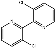 2,2'-Bipyridine, 3,3'-dichloro- Structure