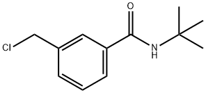 N-tert-Butyl-3-(chloromethyl)benzamide Structure