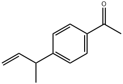 Ethanone, 1-[4-(1-methyl-2-propen-1-yl)phenyl]- Structure