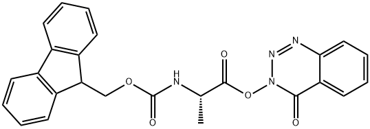 Fmoc-Ala-ODhbt Structure