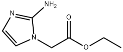 1H-Imidazole-1-acetic acid, 2-amino-, ethyl ester Structure