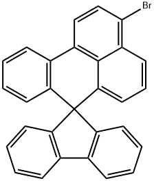 Spiro[7H-benz[de]anthracene-7,9'-[9H]fluorene], 3-bromo- 구조식 이미지